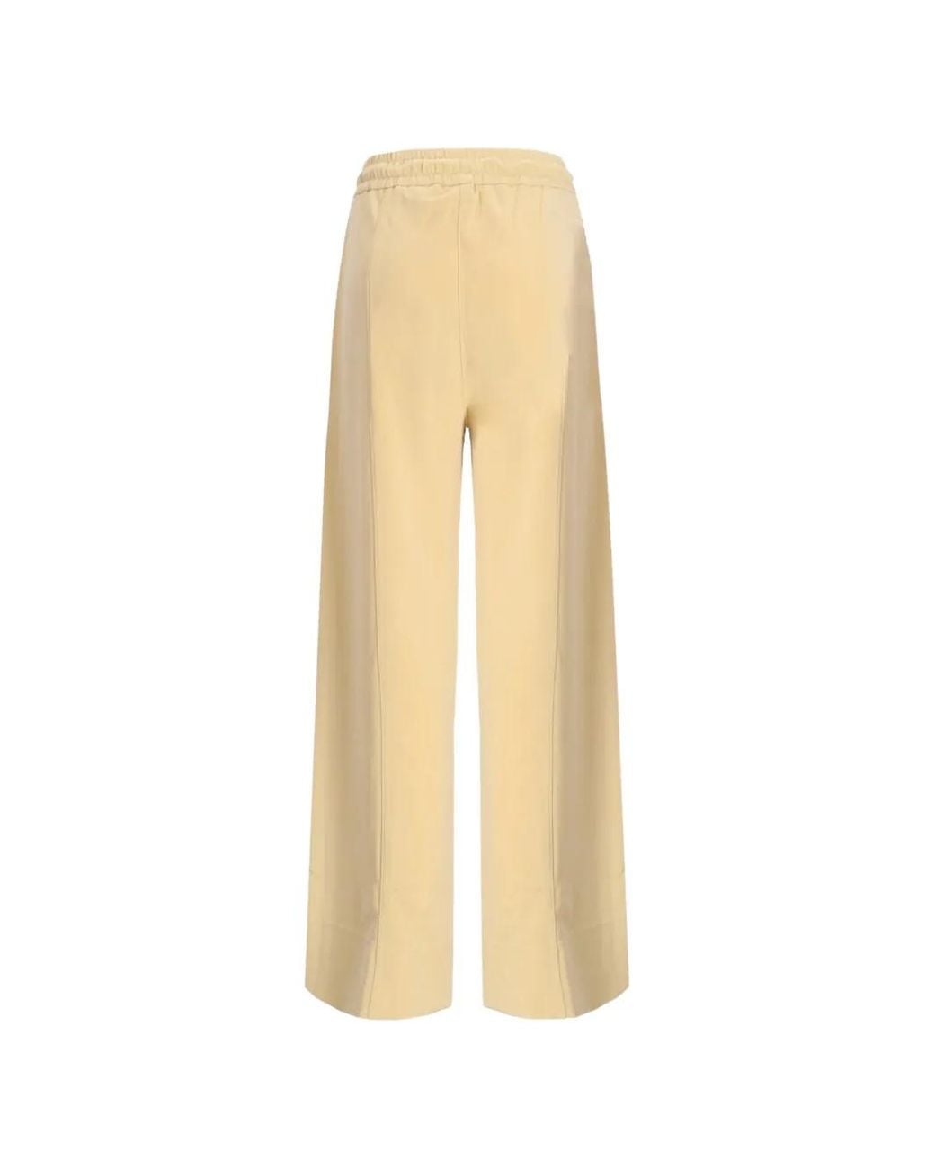 Boss White Drawstring Trousers