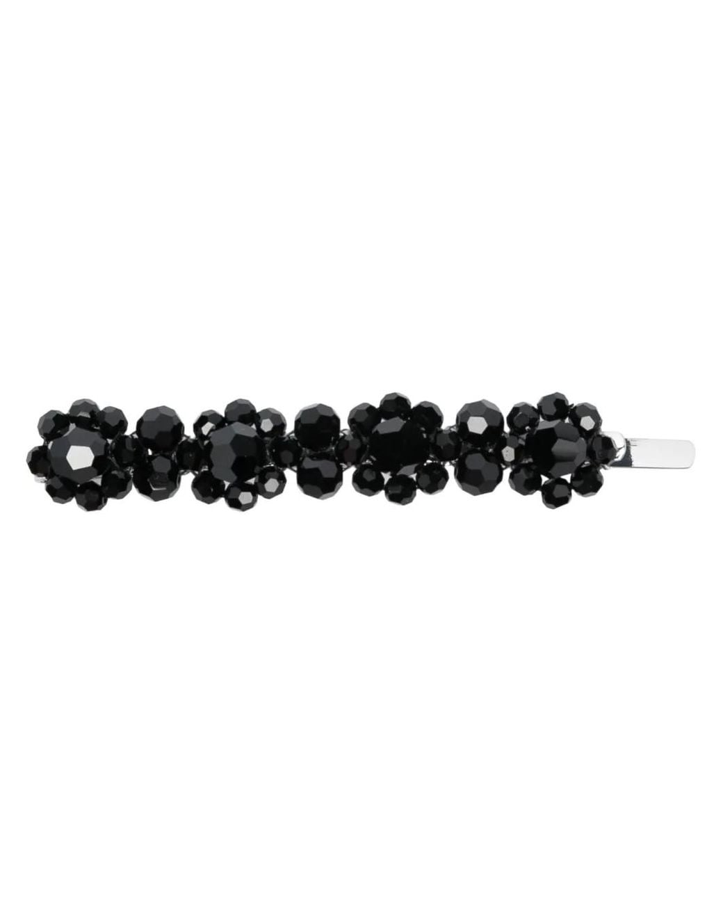 Simone Rocha Black Crystal Embellished Hair Pin