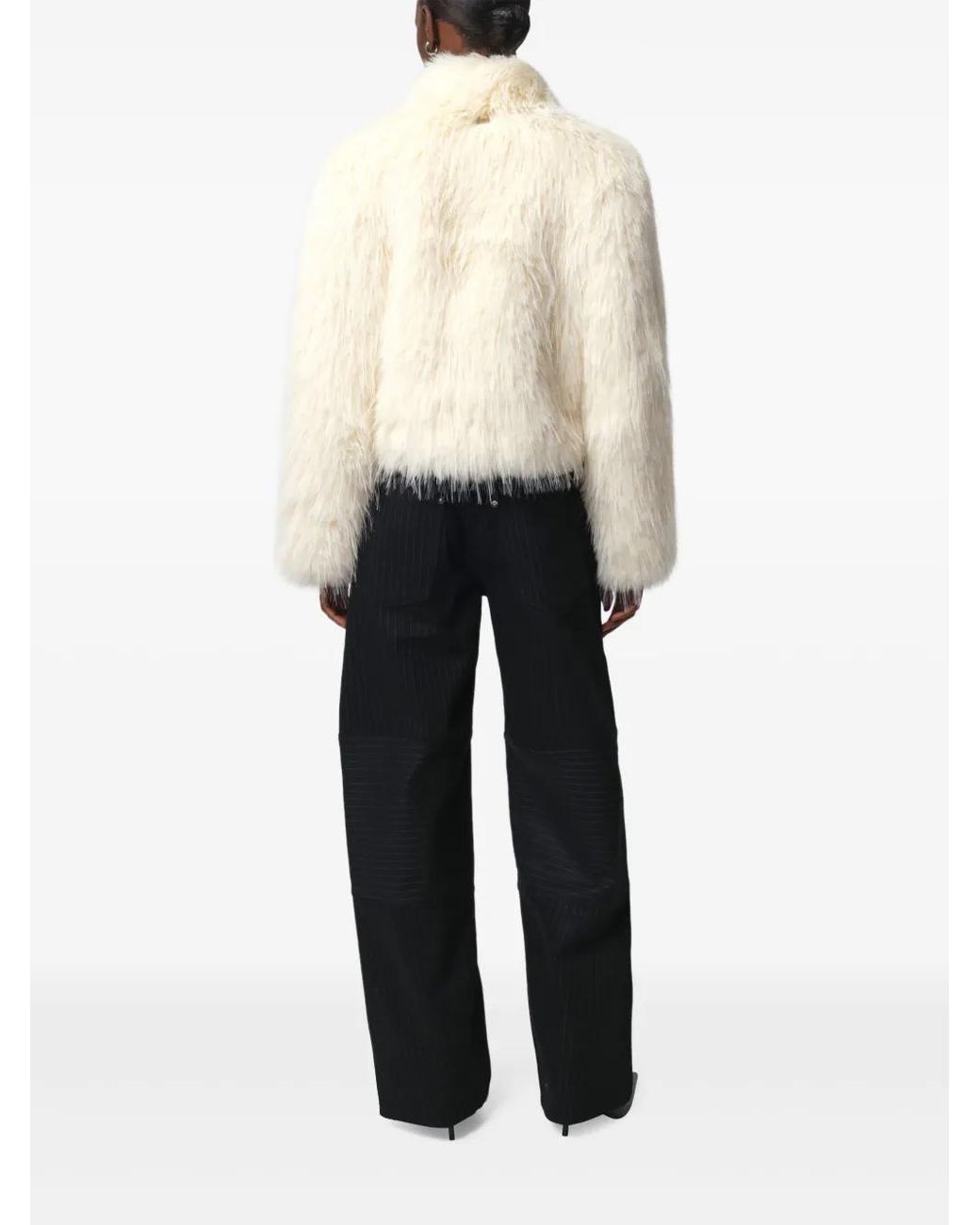 Apparis Natural Ginette Fringed Jacket
