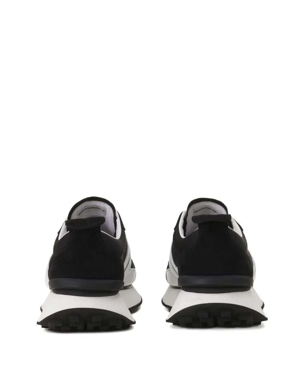 Lanvin Black Bumpr Nylon Sneakers