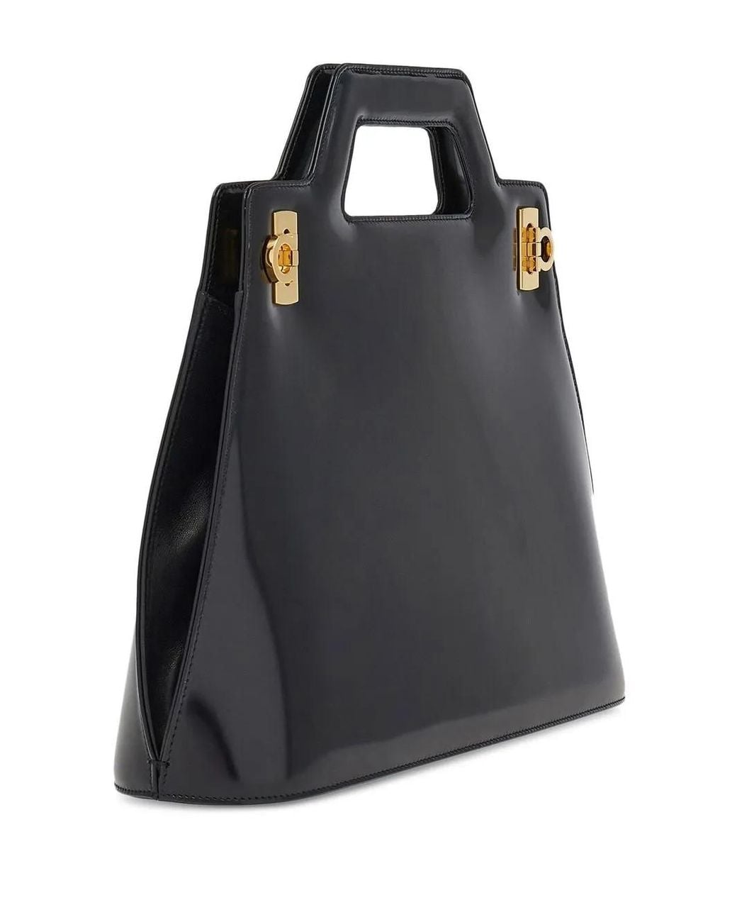 Ferragamo Black Wanda M Bags
