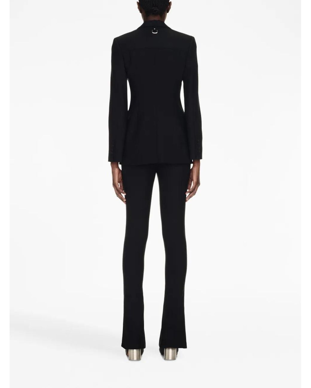 Off-White c/o Virgil Abloh Black Wool Blend Blazer Virgin Jacket