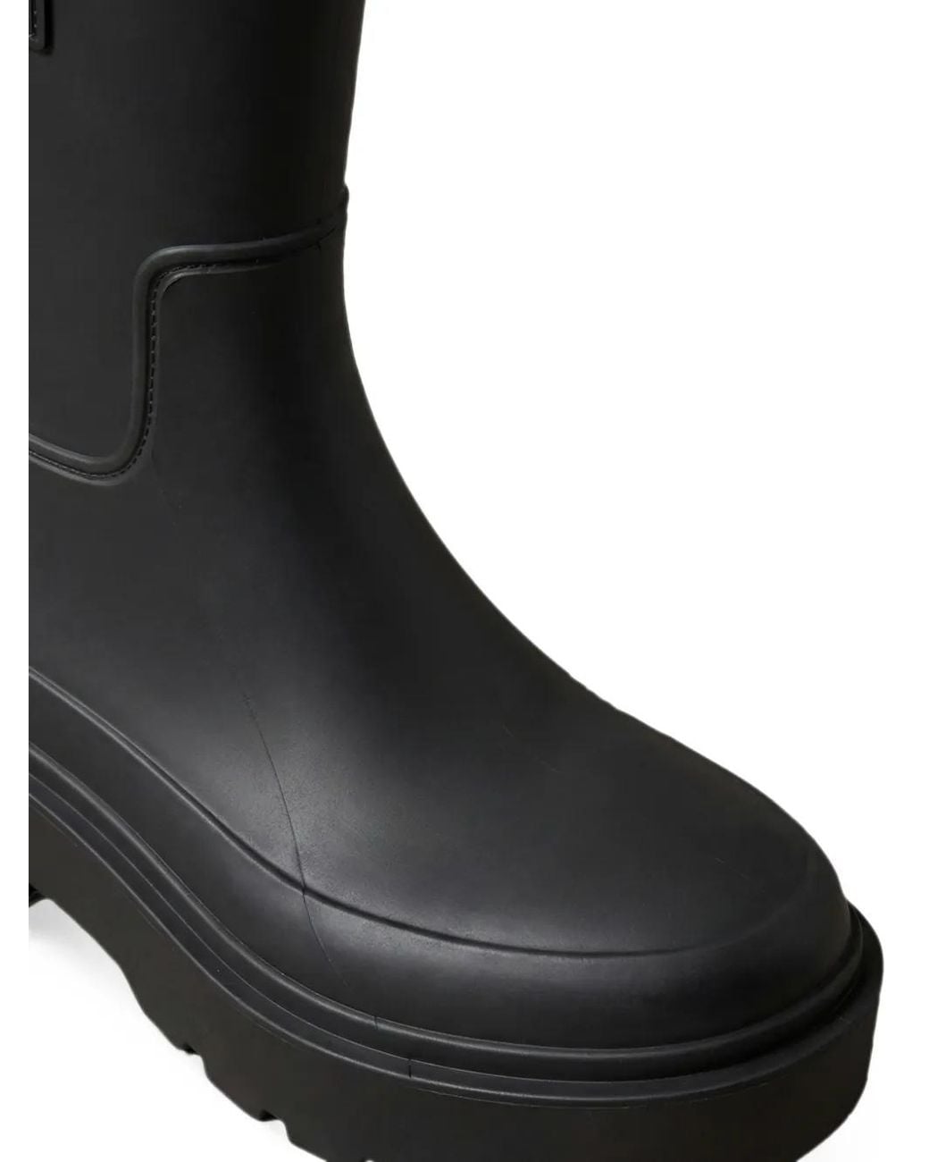 Calvin Klein Black Bottes À Patch Logo