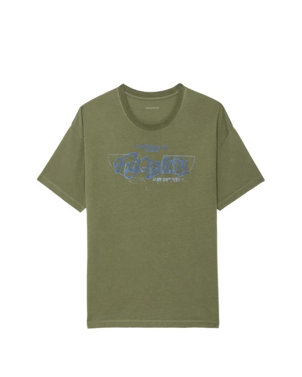 Zadig & Voltaire Green Toddy T-Shirt for men