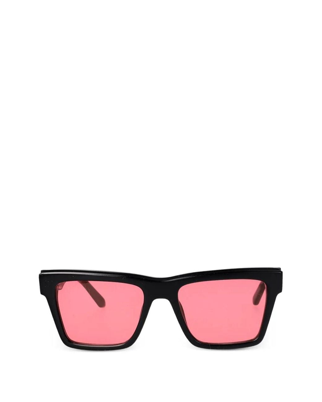 Off-White c/o Virgil Abloh Pink Virginia Square-Frame Sunglasses