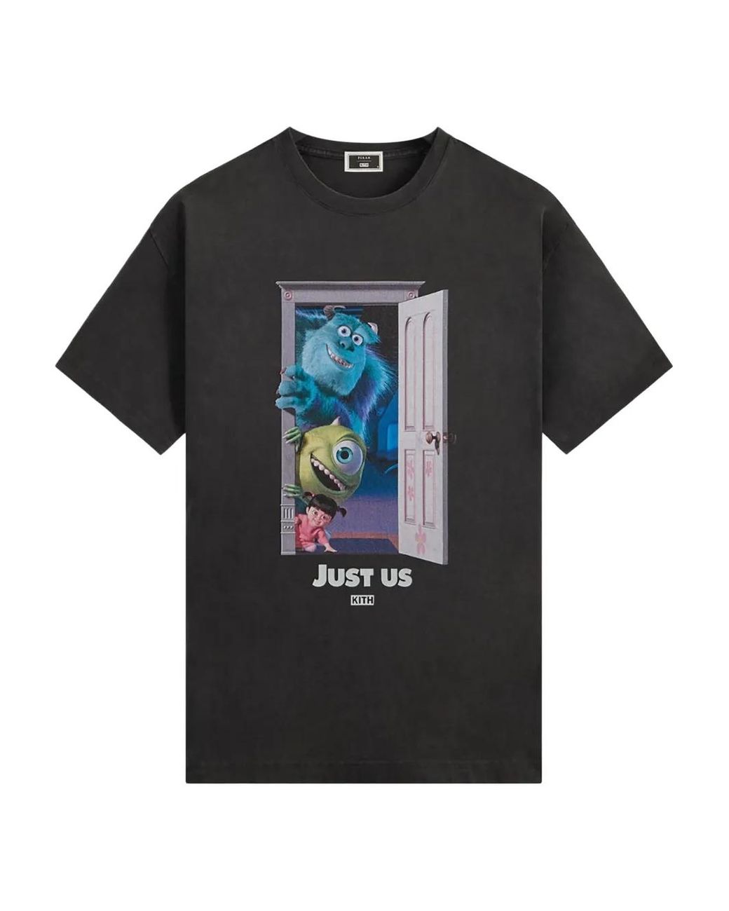 KITH Pixar Monsters Inc Tシャツ XL kith-black-X-Pixar-Monsters-