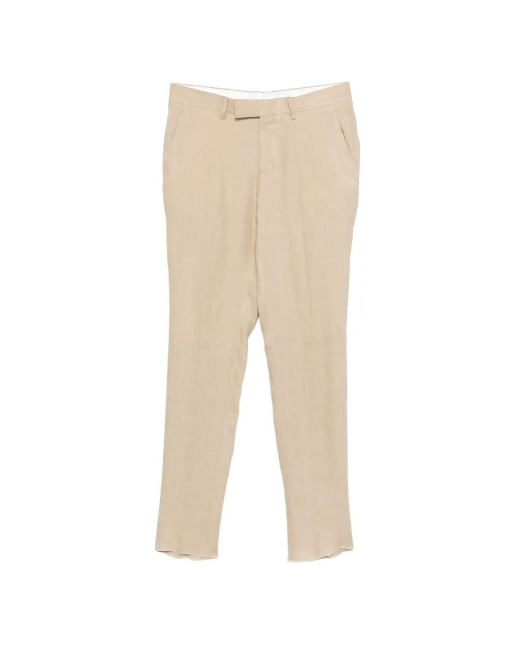 Lardini Natural Pantalon À Coupe Droite for men