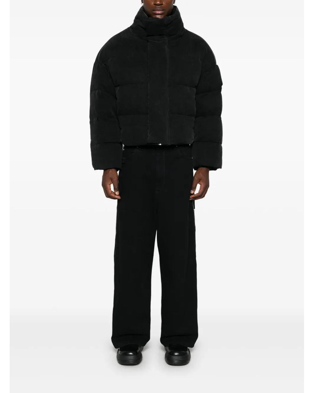 Entire studios Black Mml Puffer Jacket