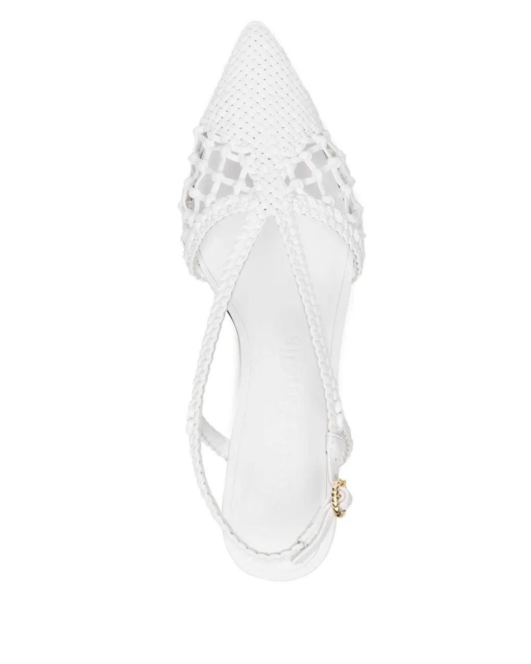 STUDIO AMELIA White 50Mm Nexus Pumps