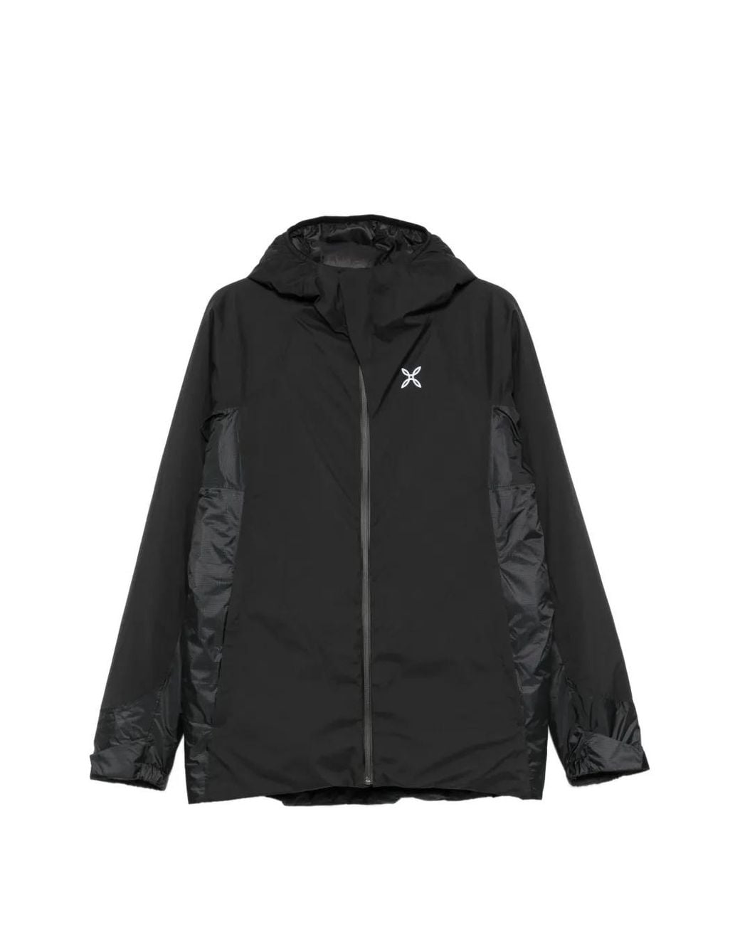 Montura Black Hooded Panelled Jacket