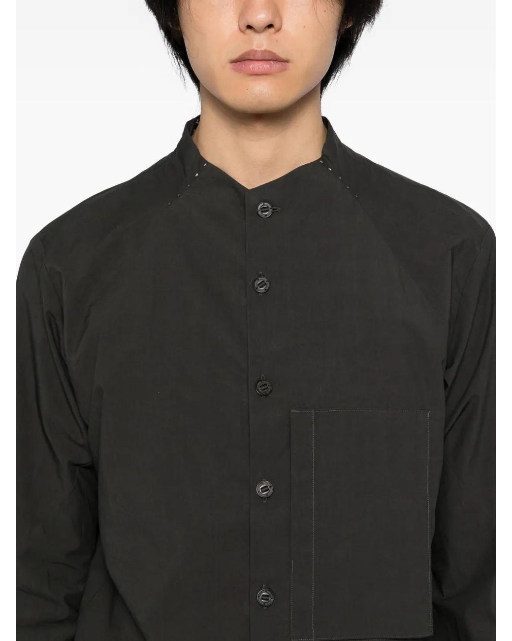 Camicia di DEVOA in Black da Uomo
