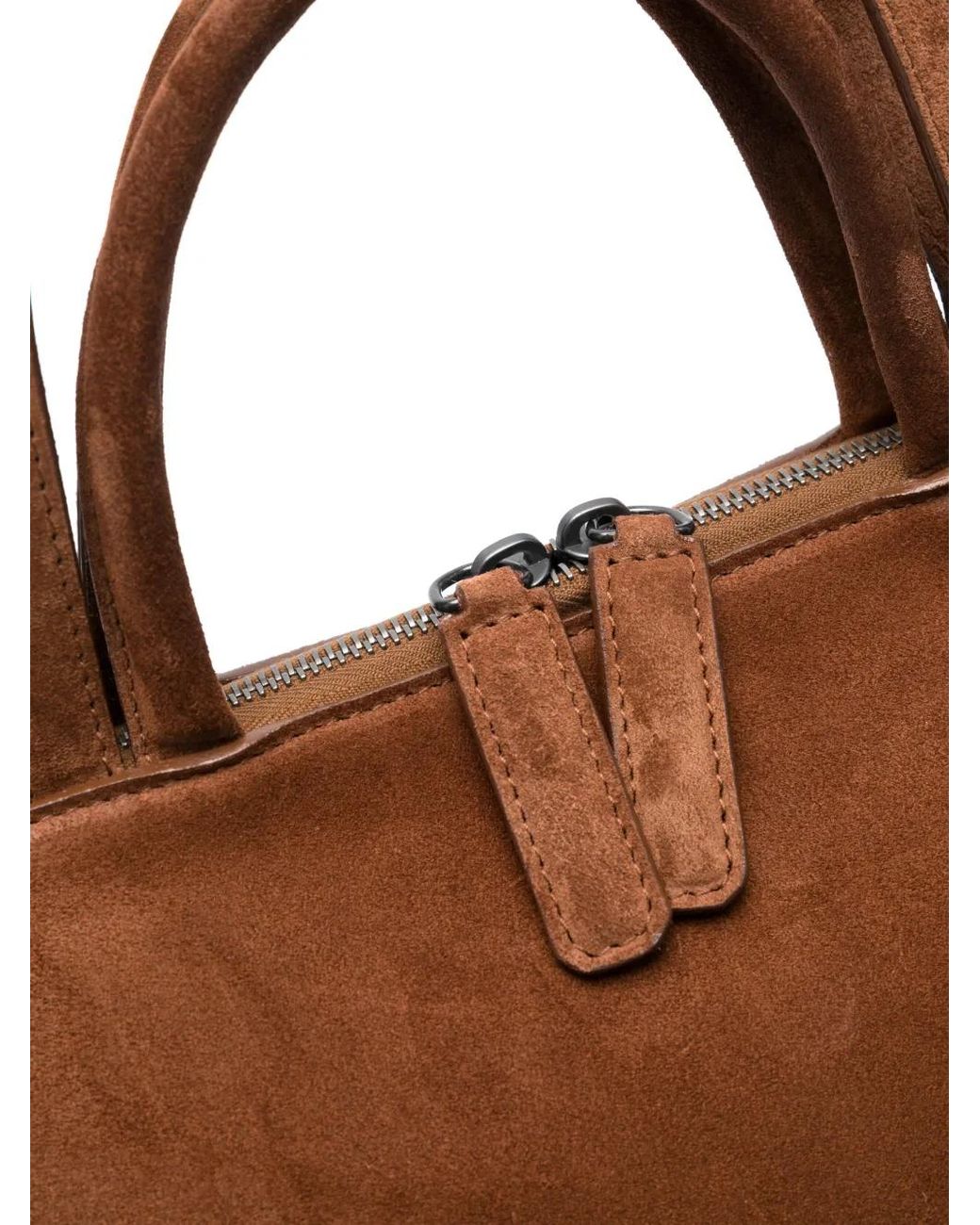 Marsèll Brown 4 Dritta Suede Tote Bag