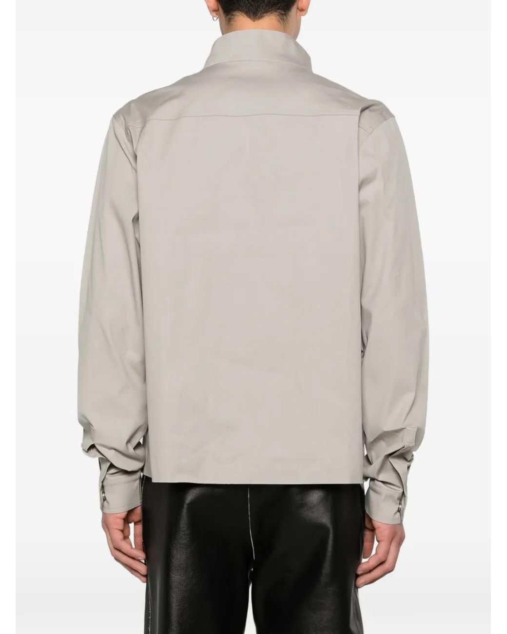 Rick Owens White Lpm Jkt Jacket for men