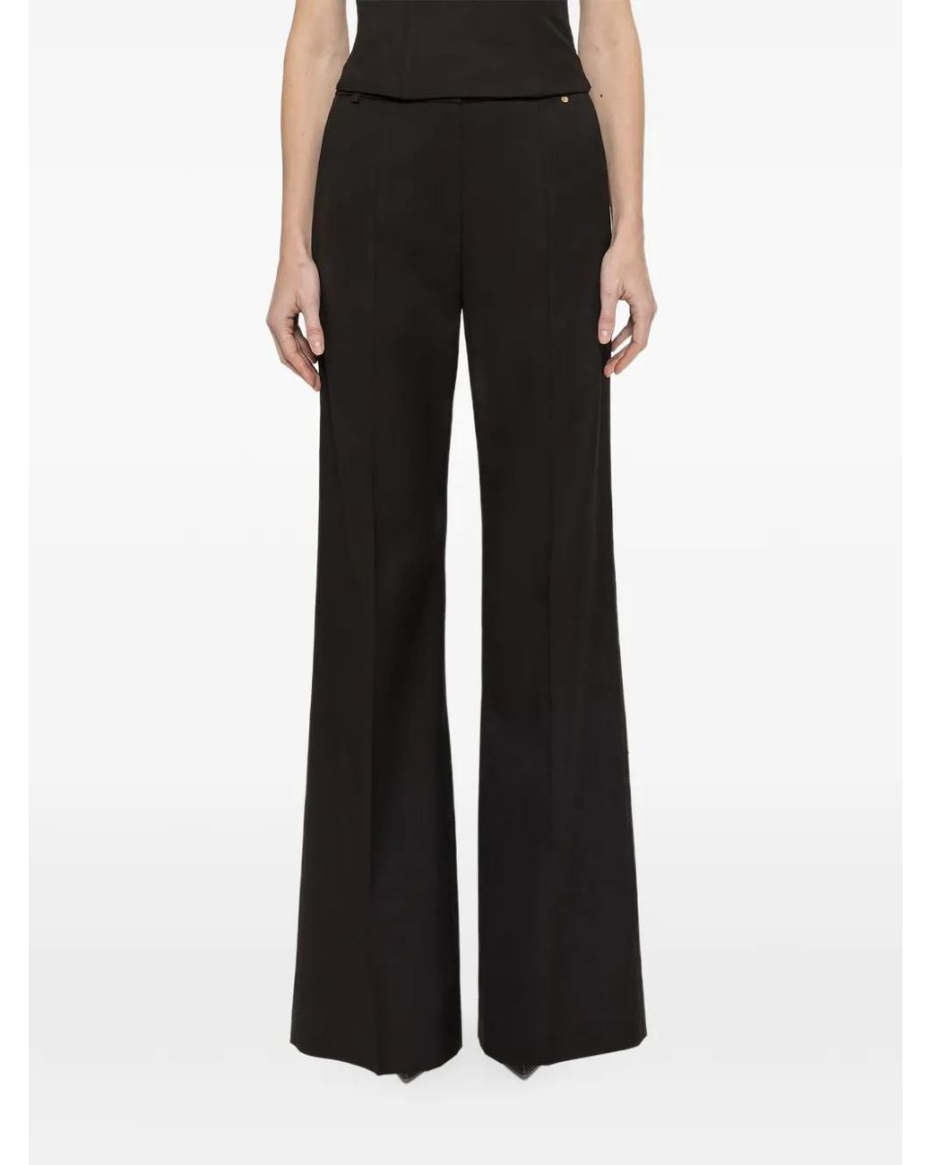 Nissa Flared Broek in het Black