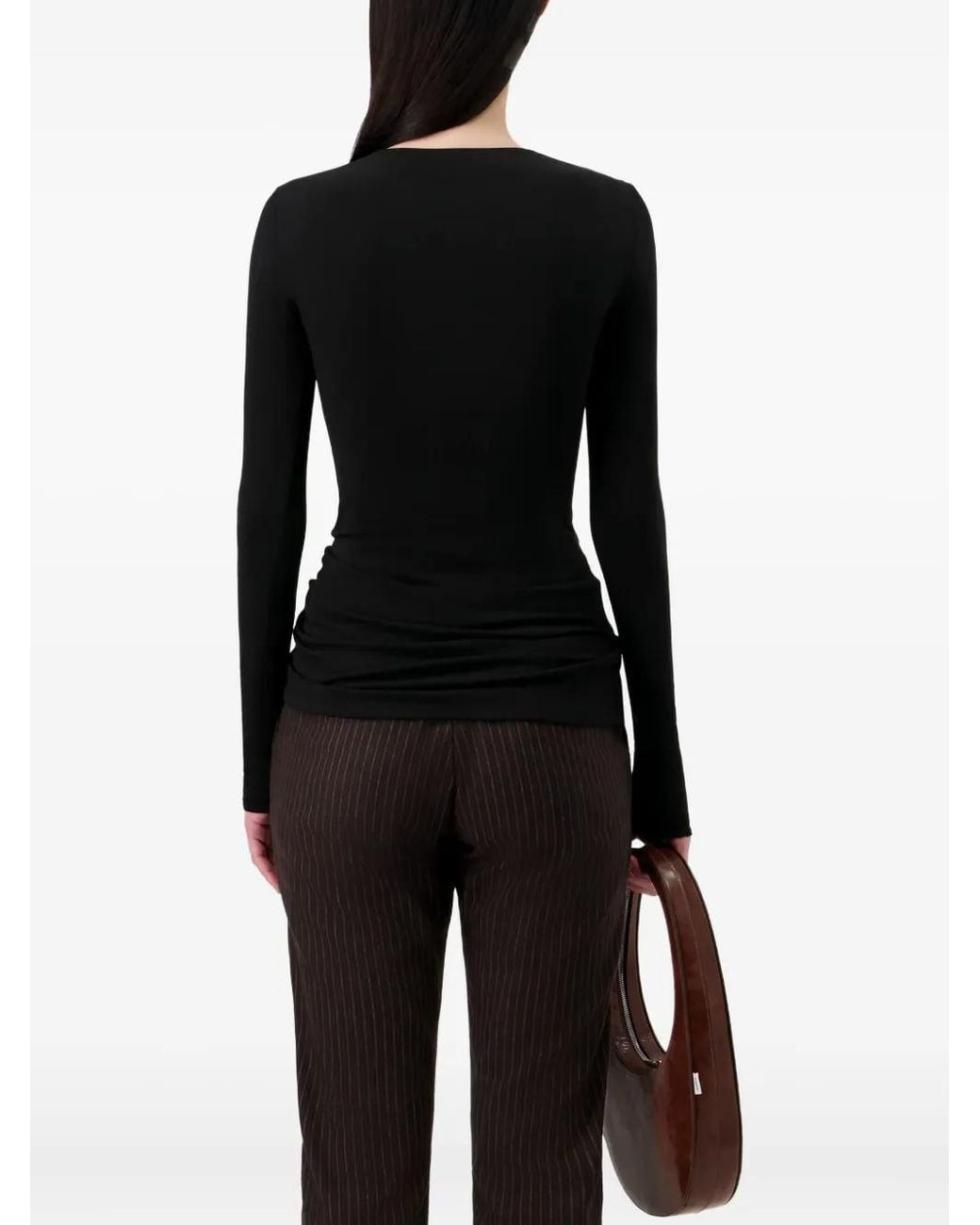 Coperni Black Long-Sleeve Top