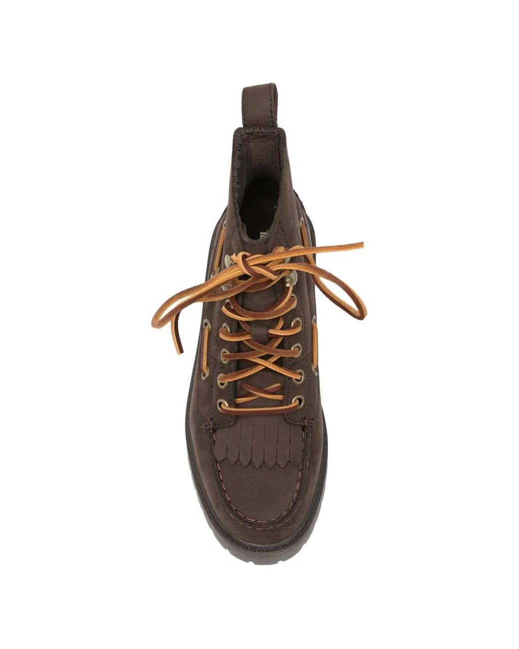Stivaletti Platform Stringati di Timberland in Brown