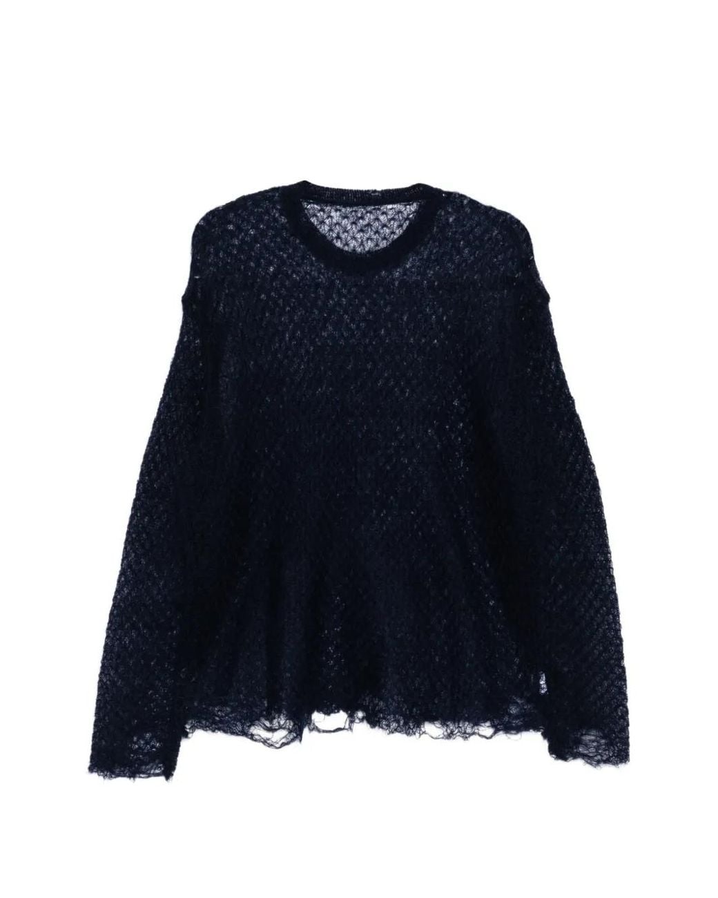 JNBY Blue Meshed Sweater