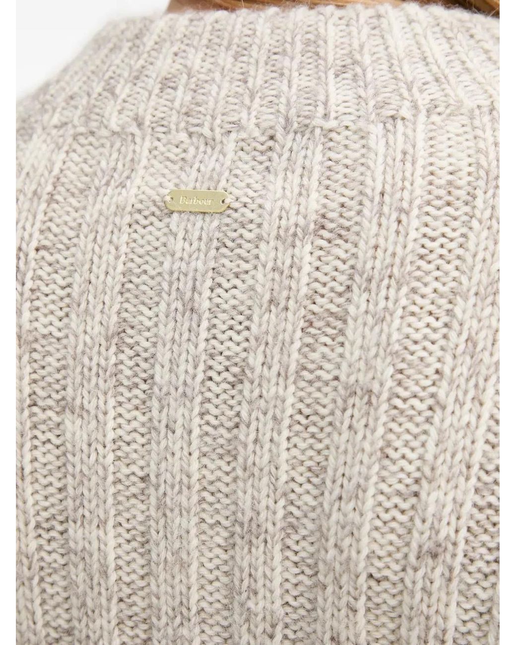 Barbour Natural Anastasia Ribbed Sleeveless Vest