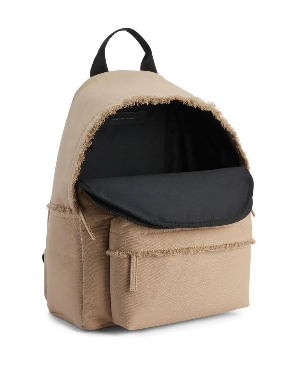 Giuseppe Zanotti Natural Bud Logo-Plaque Backpack for men