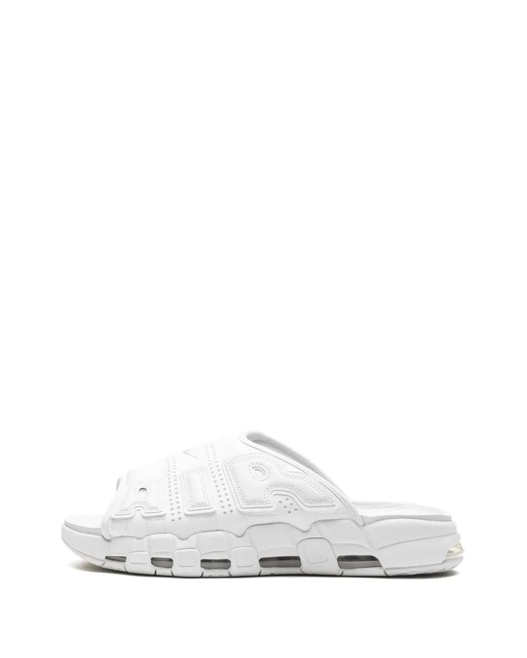 Nike White Air More Uptempo Slides for men