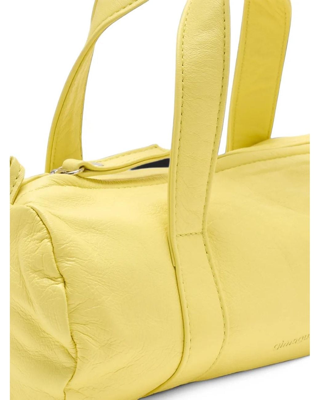 GIMAGUAS Yellow Mini Cabas Claudia