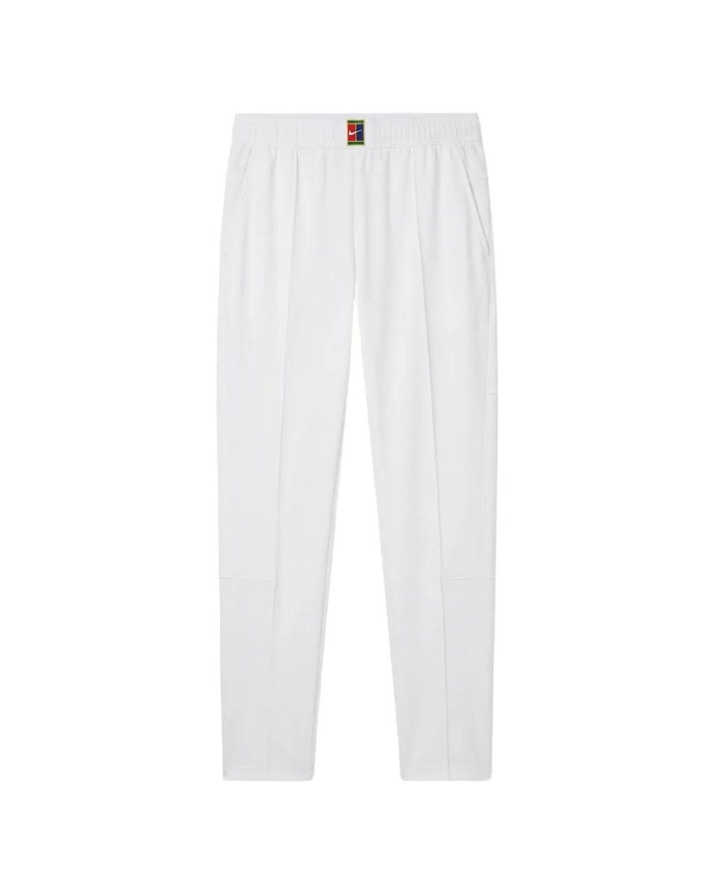 Nike White Logo-Patch Performance Track Pants for men