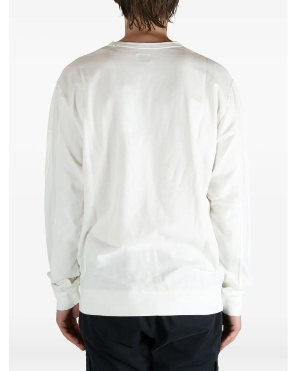 C P Company White Sweatshirts for men