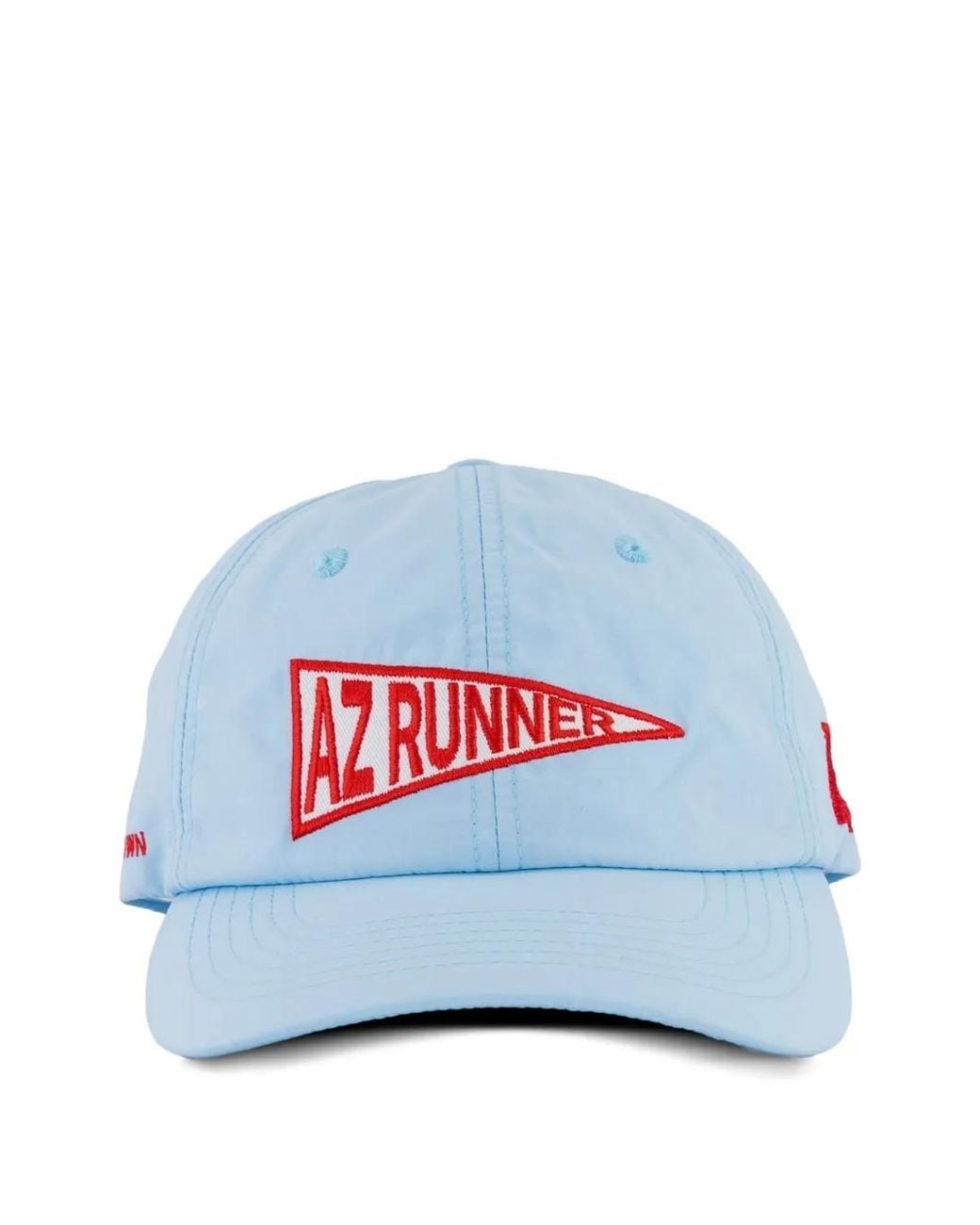 ALEX ZONO Blue Az Runner Logo-Embroidered Cap for men