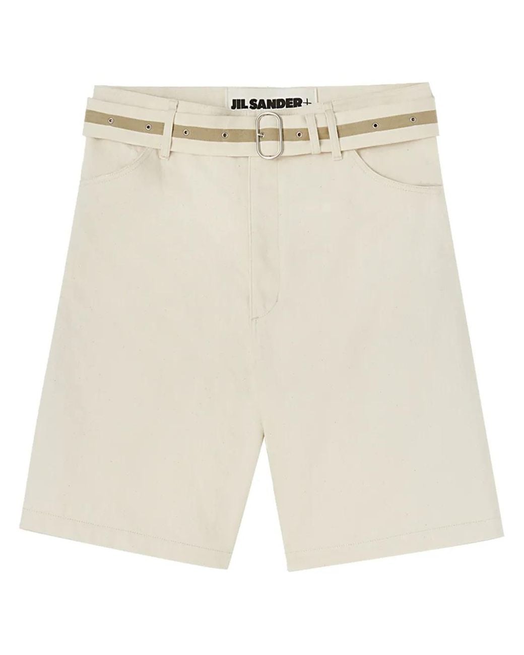 Jil Sander Natural Denim Shorts for men