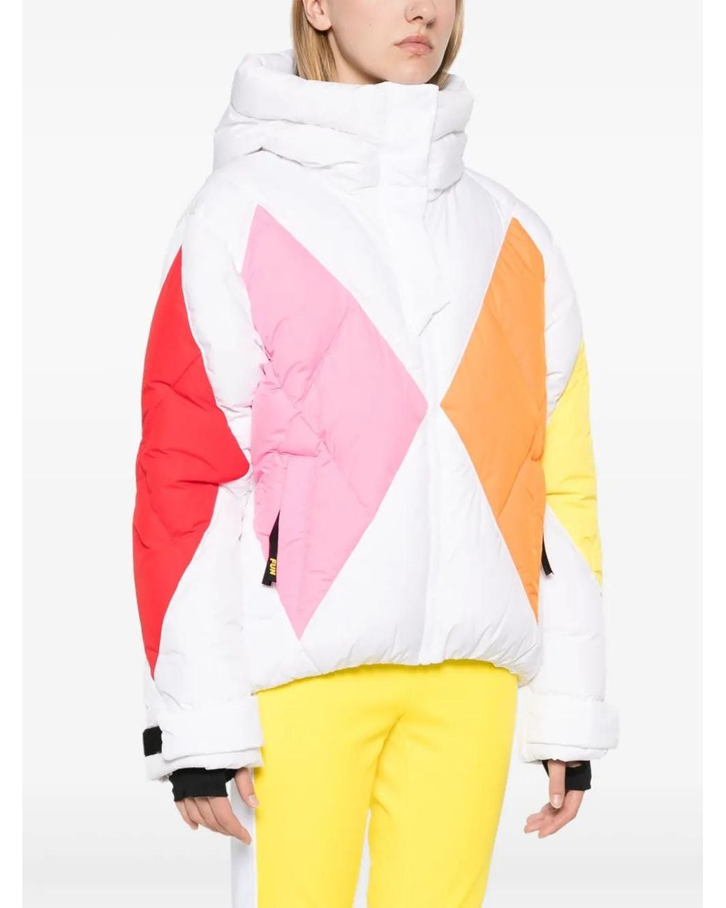 Rossignol Pink X Jcc Diamond Down Bomber Jacket