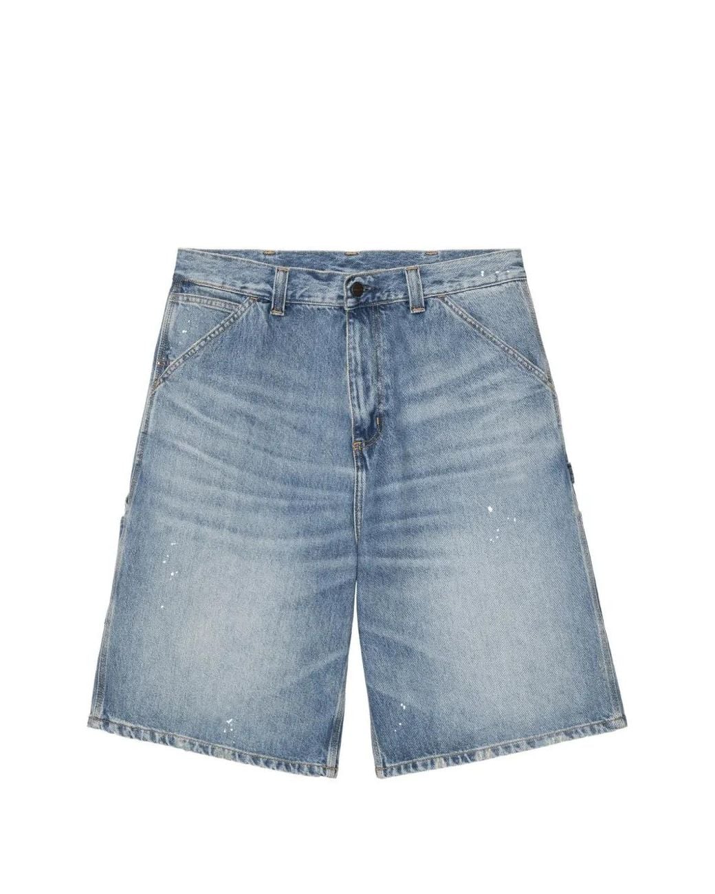Carhartt Blue Og Single Knee Shorts for men