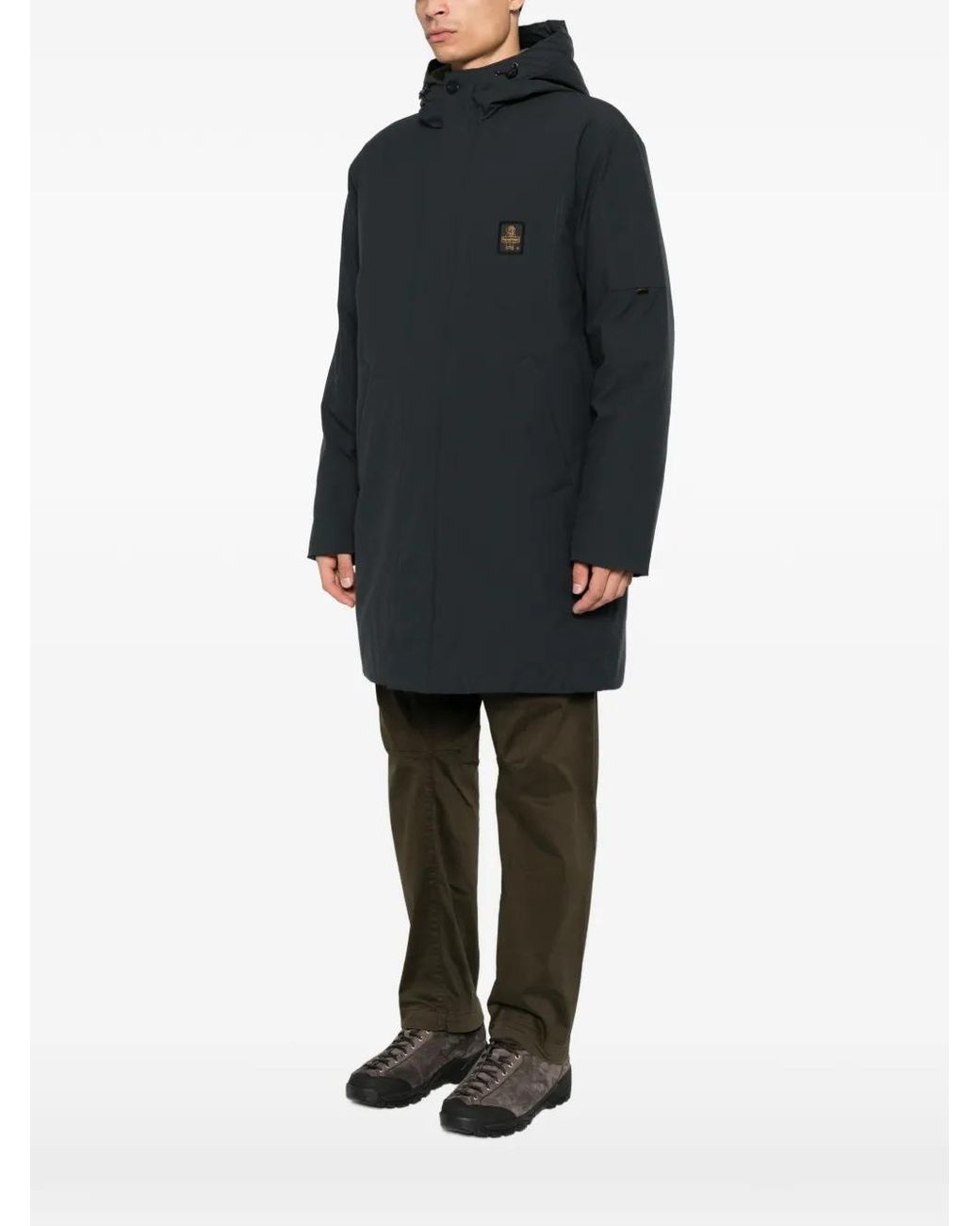 Refrigiwear Black Veste À Patch Logo for men