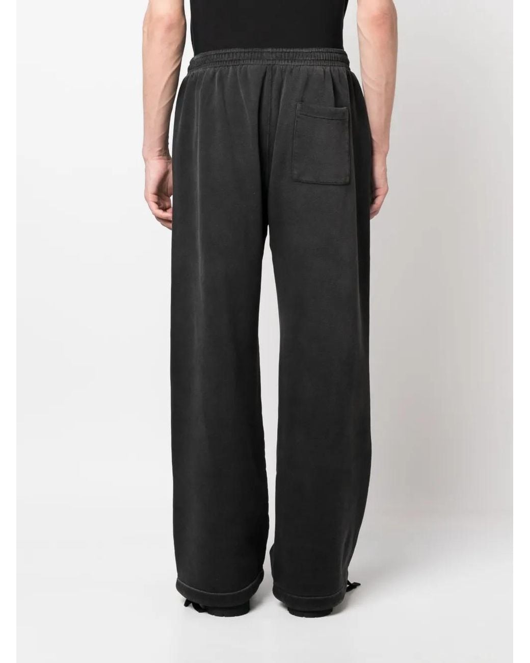 Off-White c/o Virgil Abloh Black Logo-Print Track Pants for men