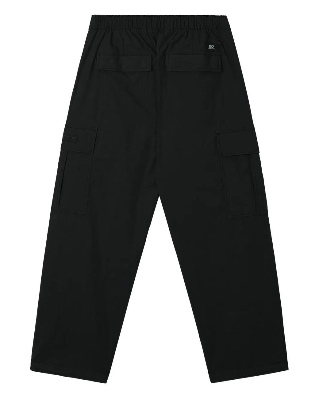 Chocoolate Black Cargo Belted Trousers for men