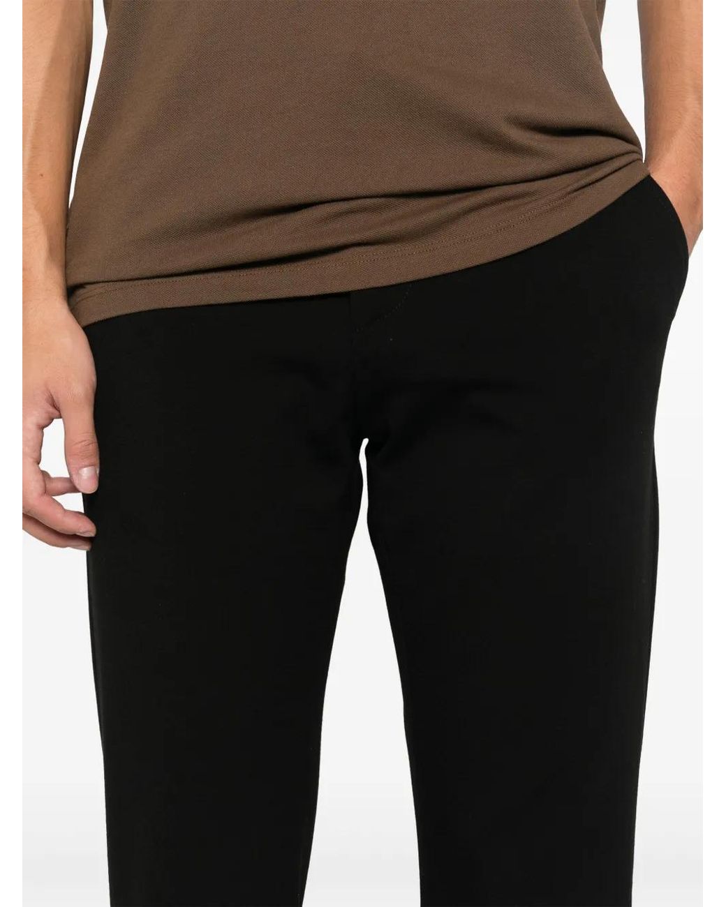 Dondup Black Spiritissimo Trousers for men