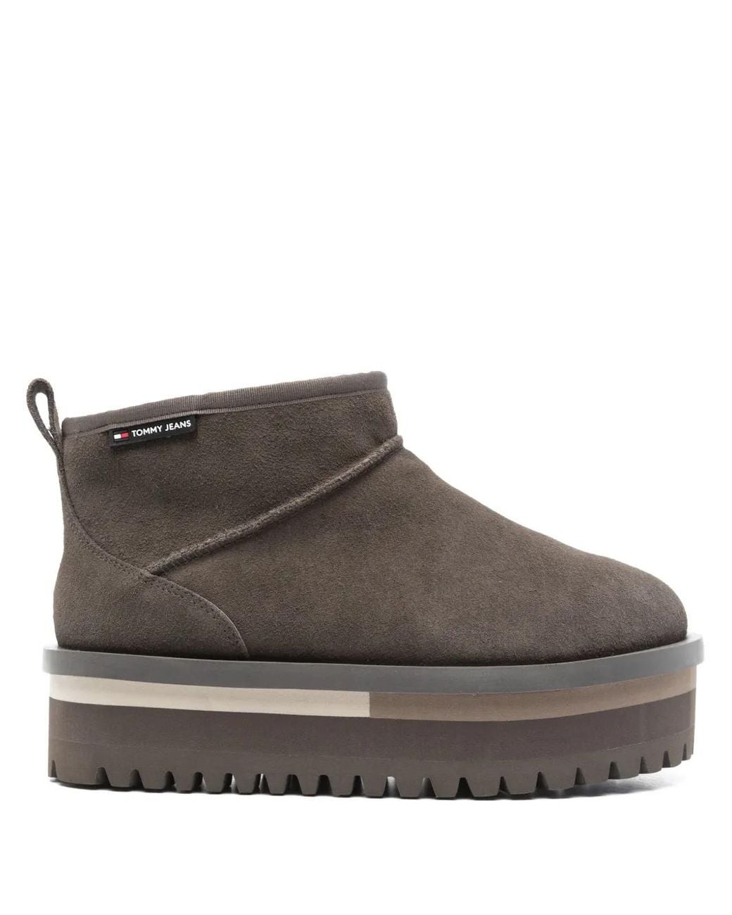 Tommy Hilfiger Brown Suede Boots