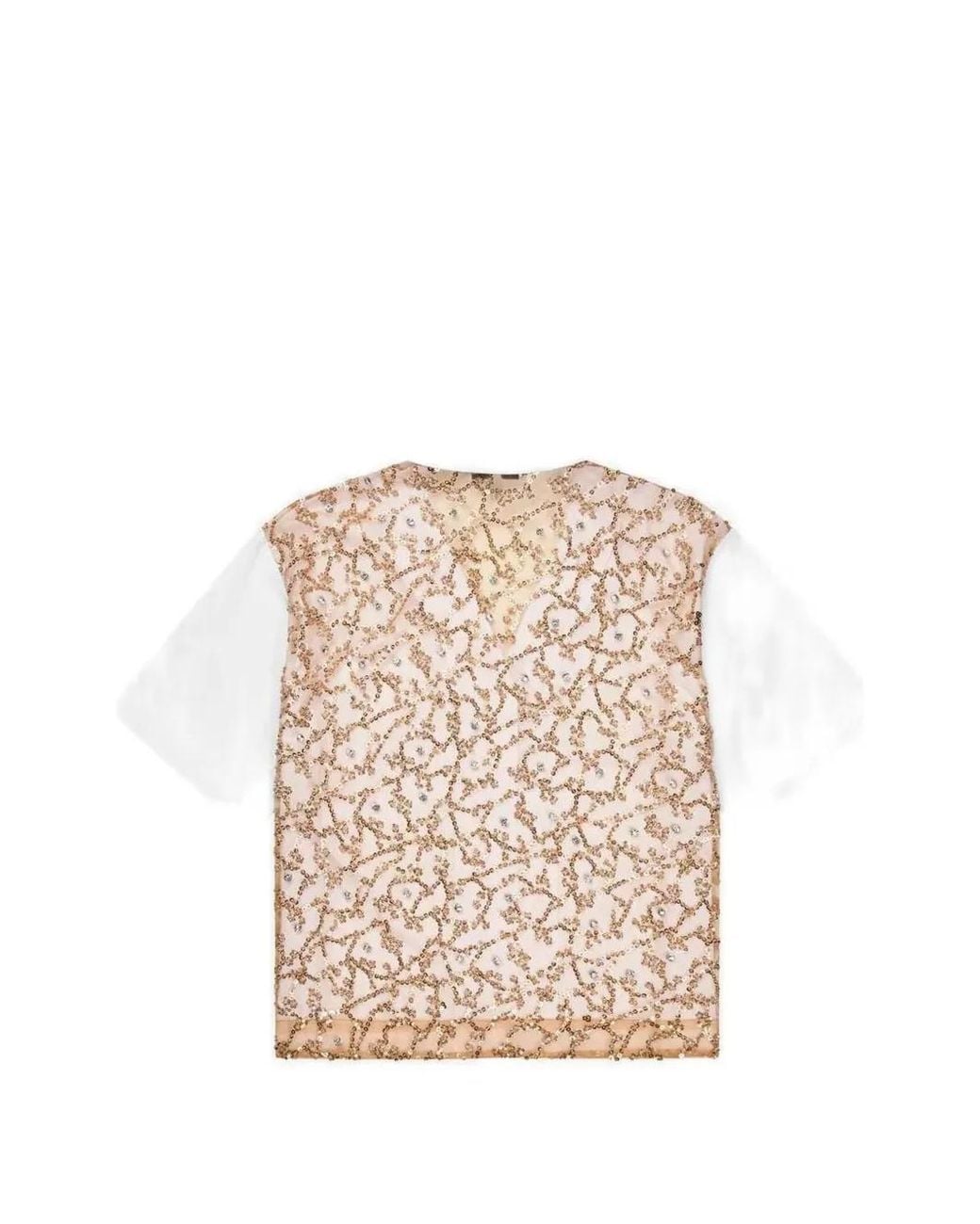 Munthe White Naoko Short-Sleeved Shirt