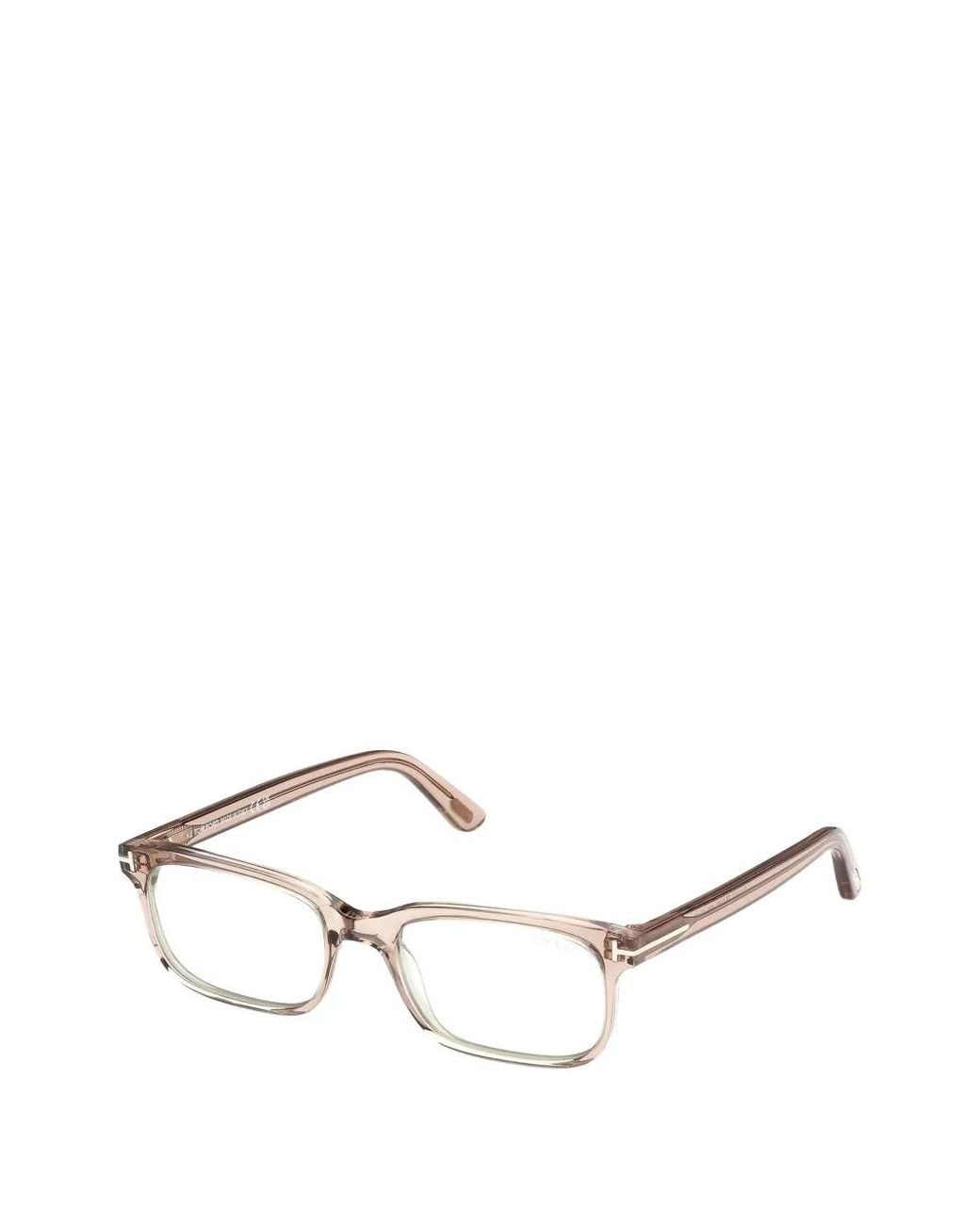 Tom Ford Natural Scout-02 Rectangle-Frame Sunglasses
