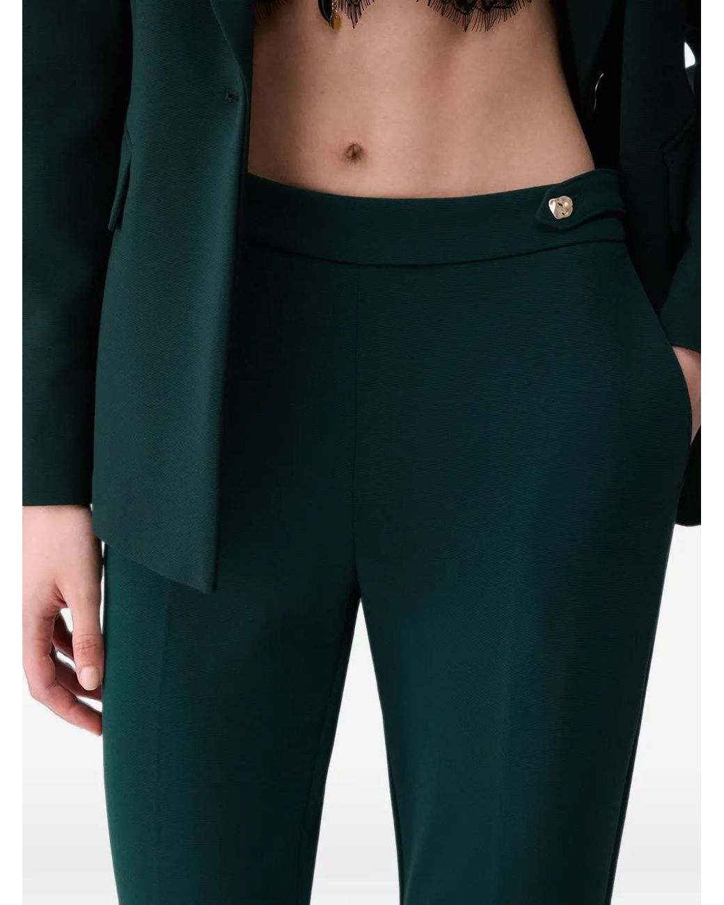 Liu Jo Black Elegant Flare Pants