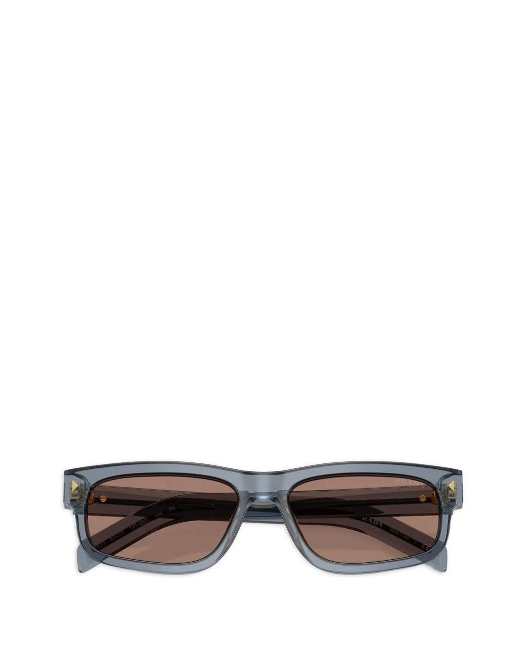 Prada Eckige Sonnenbrille in Pink für Herren