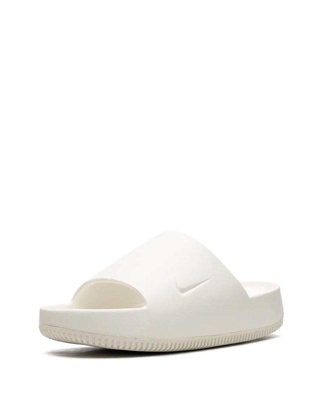 Nike White Calm Slide for men