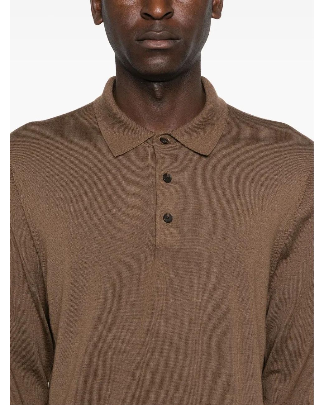 Polo di Vince in Brown da Uomo