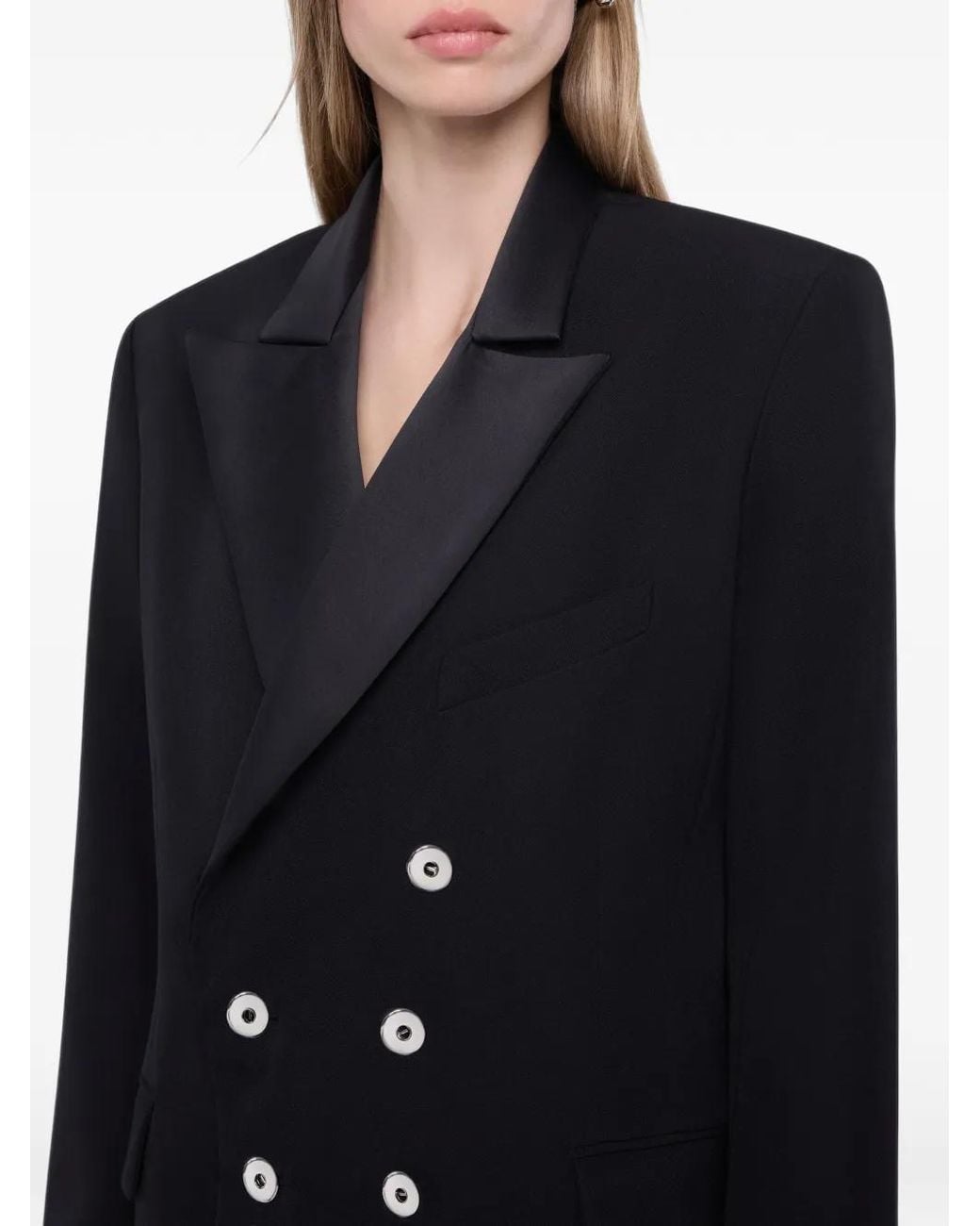 Rabanne Black Tailored Blazer Jacket
