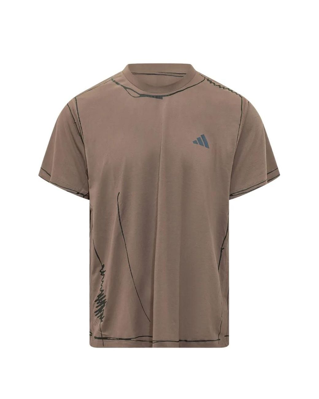 Adidas Gray Adi365 Sftm Running Unitefit T-Shirt for men