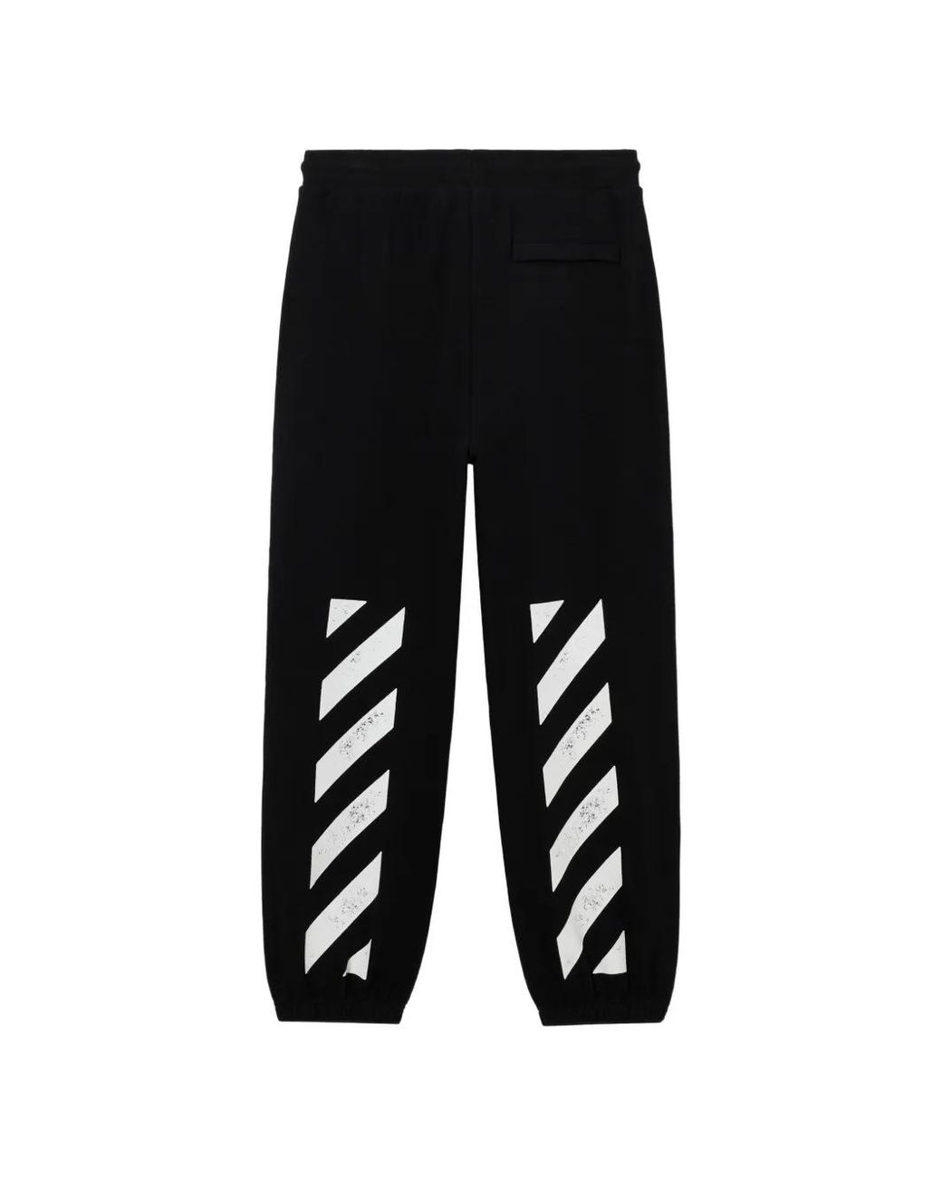 LAB C.O. OFF WHITE Black Pantalon De Jogging À Logo Diagonal X L/Ab for men