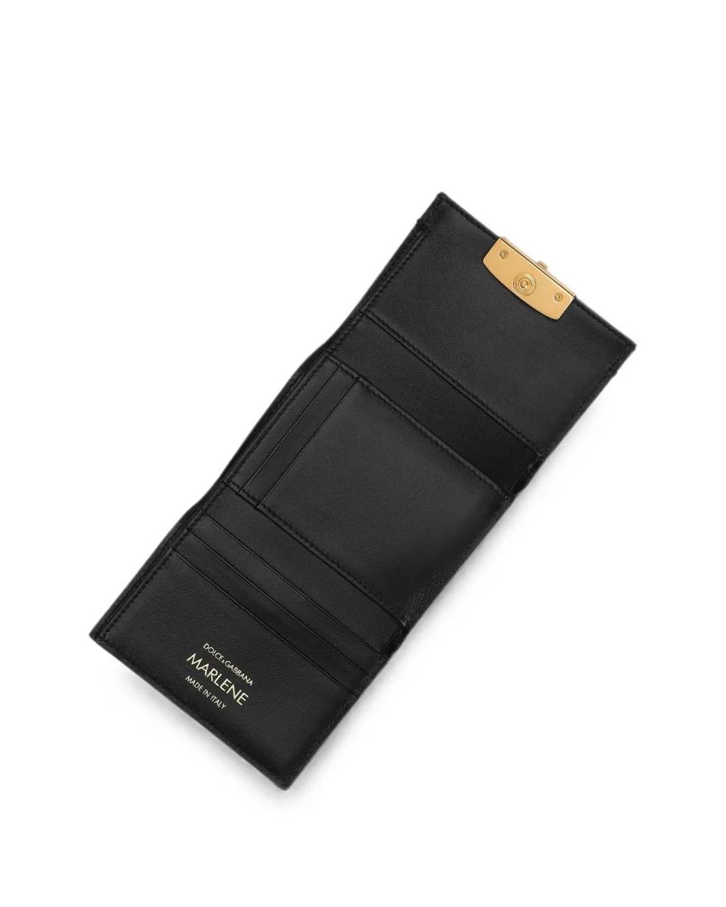 Dolce & Gabbana Black Marlene Wallet