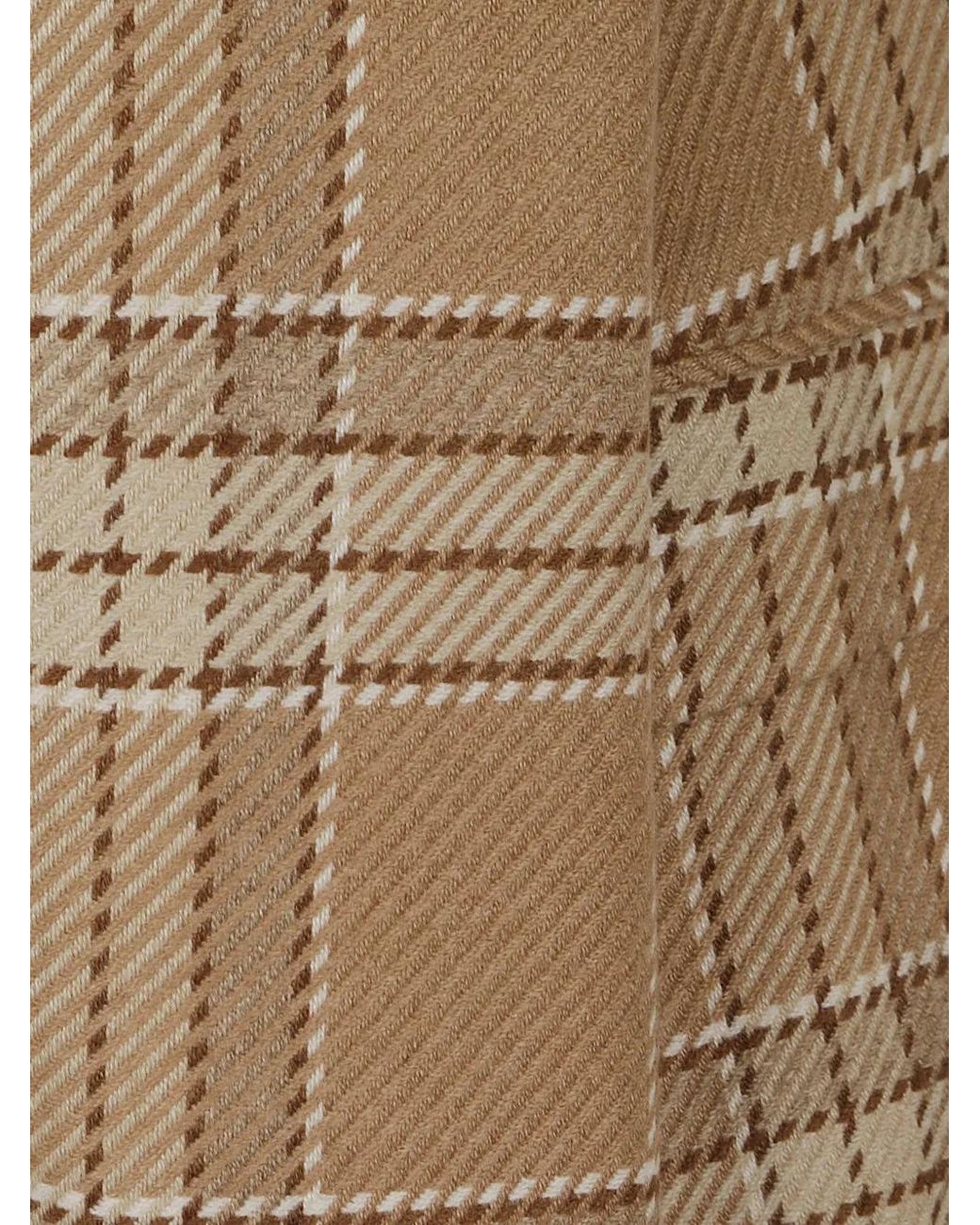 Kiton Brown Checked Single-Breasted Jacket