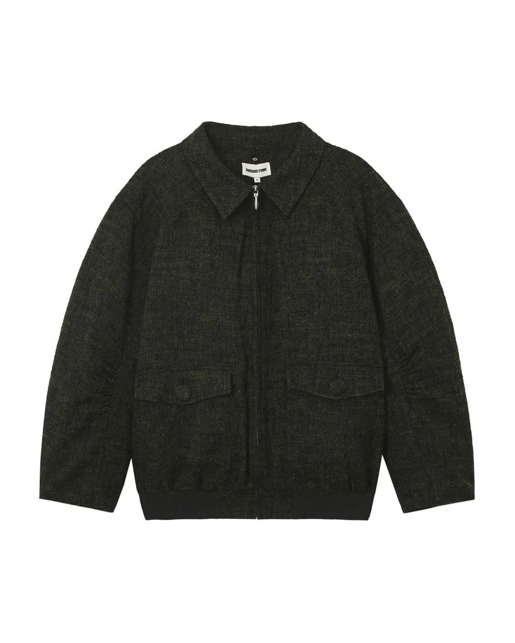 ShuShu/Tong Black Button Pocket Jacket