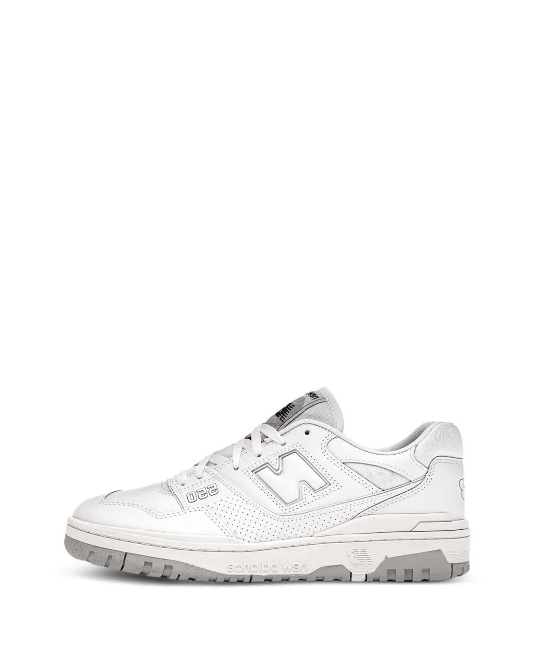 New Balance White Baskets 550 À Design Perforé for men