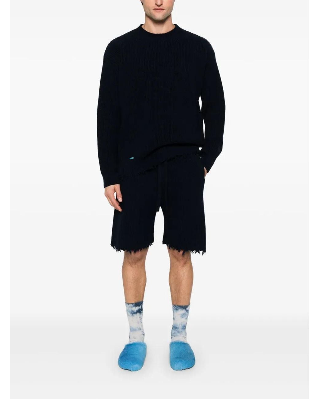 Alanui Blue Finest Sweater for men